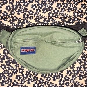 JanSport Olive Green Belt Bag